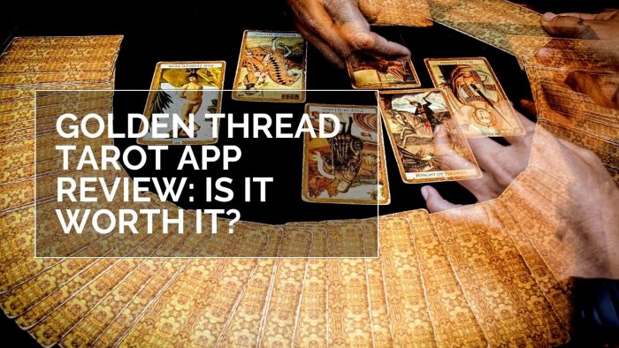 Golden Thread Tarot App Review