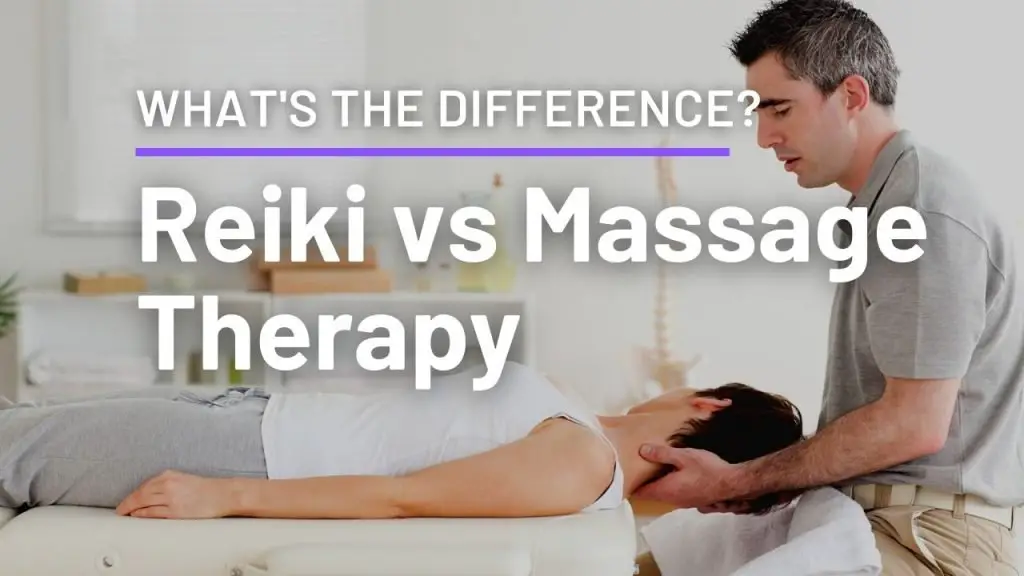 Reiki vs Massage Therapy